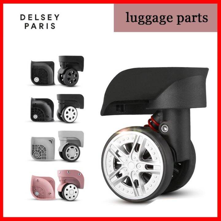 For Delsey Luggage Wheels Trolley Box Universal Wheel Parts Repair
