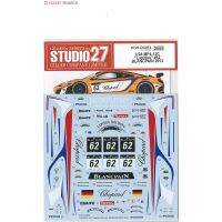 สติกเกอร์สตูดิโอ27 Decals 1/24 MP4-12C Lapidus #62 BLANCPAIN 2012 DC972ชุดโมเดลรถยนต์ขนาดศิลปะสำหรับมืออาชีพ