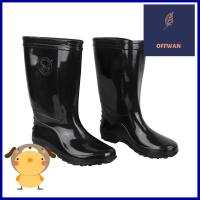 รองเท้าบูท PIPES สูง 12 เบอร์ 10 สีดำRUBBER BOOTS PIPES 12IN NO.10 BLACK **ราคารวม Vat แล้วค่ะ ไม่มีบวกเพิ่ม**