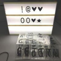 A4 A5 A6 LED Advertising Lights LED DIY Letter Card Combination Light Box Night Lamp For Holiday Meeting Gift Led Tabel Lamp