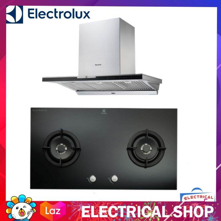 Electrolux Cooker Hood EFC926SA 90cm Stainless Steel Chimney + 2