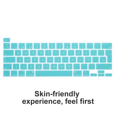 Silicone Spanish Keyboard Cover Skin EU Version For MacBook Pro 13 A2141 M1 Chip A2338 A2251 A2289 2020 / MacBook New Pro 16