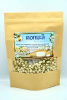 ชาดอกมะลิ 100% (Jasmine FlowerTea) ขนาด 100 กรัม ดอกมะลิมีรสหอมเย็น มีสรรพคุณบำรุงหัวใจ ทำให้ชื่นใจ จิตใจชุมชื่น แก้อาการอ่อนเพลีย ชูกำลัง