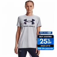 COD Letitia Robbins Under Armour UA Womens Sportstyle Graphic Short Sleeve อันเดอร์ อาเมอร์ เสื้อออกกำลังกายแขนสั้น สำหรับผู้หญิง