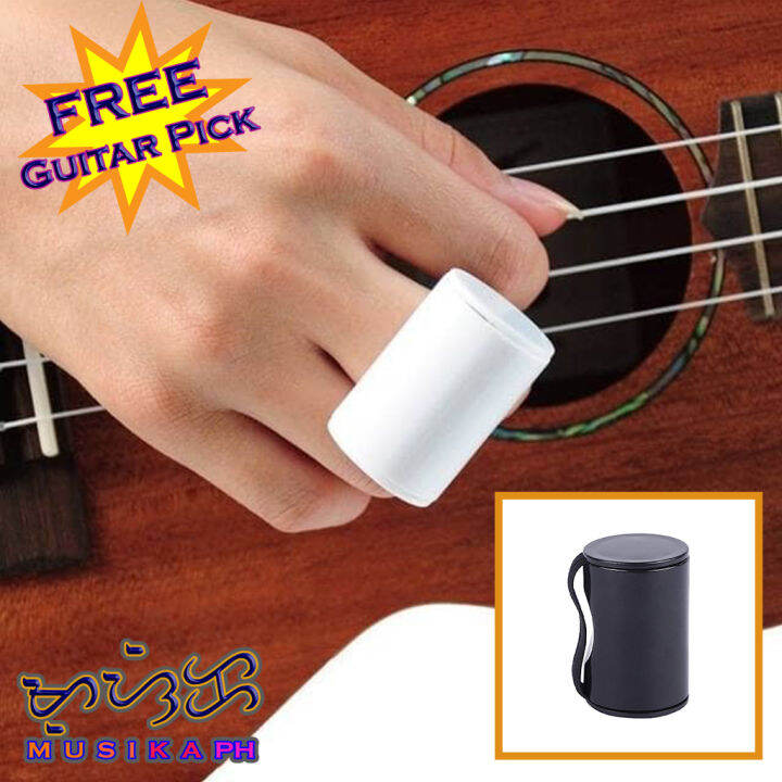 Black Finger Shaker Rhythm Ring Maracas Guitar Ukulele FREE Guitar Pick