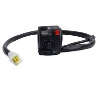 ▤ Handlebar Control Switch Replacement 12V Turn Signal Start Stop Switch Durable Spare Parts Accessories Horn Motorcycle Switch