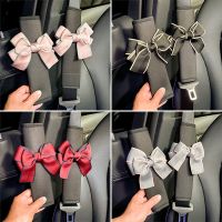 2pc/1Pair Car Seat Belt Shoulder Cover Soft Ice Silk Car Safety Belt Anti-Wear Protective Cover Child Seat Belt Protection Plush Seat Covers