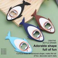 ㍿☎ Opening Bottle Cap Beer Opener Cute Cartoon Animal Magnet Fridge Shark Wine Bottle Opener Open Bottle Lid Magnet 3d Creative