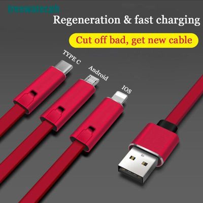 〖treewater〗4A Fast Charger Cable Repairable USB Data Charging Cord 1.5m Recycled Charging