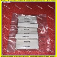 10Pcs RX27 Horizontal cement resistor 20W 300K ohm 20W300K 20W300KJ 300000 ohm Ceramic Resistance precision 5 Power resistance