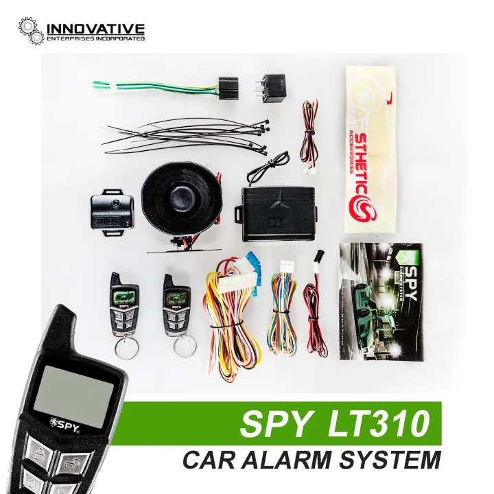 SPY Car Alarm Anti Hijacking Advance Security System SPY LT310