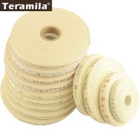 Teramila Fabric "Hand Made" Design Printed Cotton Label Ribbons DIY Sewing Handcraft Garment Accessories 1.5CM Width 2M/Lot Stickers Labels