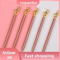 ปากกาโลหะสำหรับเครื่องเขียนปากกาลูกลื่นรูปการ์ตูน RUPANBO039392692ปากกาเขียนโลหะปากกาลูกลื่นแบบพกพาคุณภาพสูงไม้กายสิทธิ์ดวงจันทร์