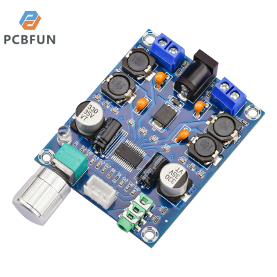 pcbfun บอร์ดขยายสัญญาณเสียงรุ่น HD บอร์ดขยายกำลังเสียงระบบดิจิตอล TPA3118D2ของ15WX2