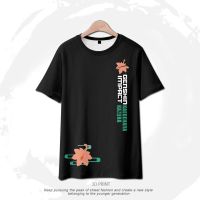 Game Genshin Impact เสื้อยืดแขนสั้น Kaedehara Kazuha Impression New