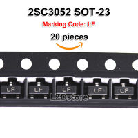 20ชิ้น2SC3052 LF SOT-23 C3052 SOT23 SMD 50โวลต์/200A NPNทรานซิสเตอร์ใหม่แบบดั้งเดิม