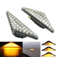 Flowing Side Repeater Light LED Dynamic Side Marker ไฟเลี้ยวไฟสัญญาณไฟกระพริบสำหรับ Ford MONDEO 3 MK3 FOCUS 1 MK1