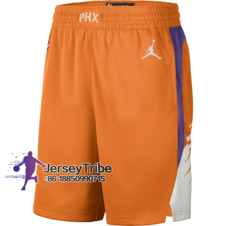202122 New Original NBA Phoenix Suns Basketball Jersey Shorts for Men Swingman Heatpressed