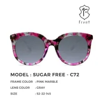 FRONT - แว่นกันแดด รุ่น Sugar Free (สามารถนำไปตัดเลนส์สายตาได้ค่ะ) - Fronteyewearthailand