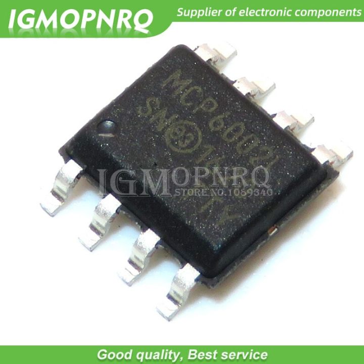 10PCS MCP6002 I/SN SOP8 IC operational amplifier MCP6002 New Original