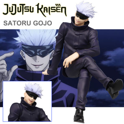 Figure ฟิกเกอร์ จากการ์ตูนเรื่อง Jujutsu Kaisen มหาเวทย์ผนึกมาร Satoru Gojo ซาโตรุ โกโจ Ver Anime ของสะสมหายาก อนิเมะ การ์ตูน มังงะ คอลเลกชัน ของขวัญ Gift จากการ์ตูนดังญี่ปุ่น New Collection Doll ตุ๊กตา manga Model โมเดล