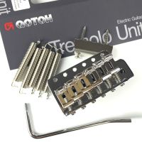 GOTOH แท้ GE101T โครเมี่ยมสะพานเทโมโล่กีตาร์ไฟฟ้าสไตล์วินเทจ