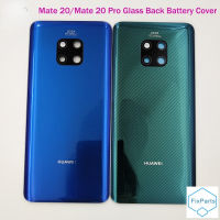 Huawei Mate 20 Pro Back Cover 3D Glass Rear Panel Door Case For Huawei Mate20 Back Glass Cover With Camera Lens