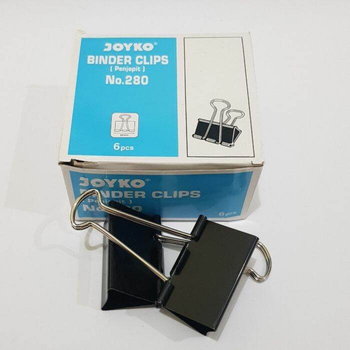 Binder Clips Joyko No 280 Penjepit Kertas Besar Lazada Indonesia