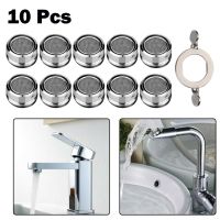 10pc Brass Water Saving Faucet M24 Aerator Tap Filter With Wrench Splash Head Tap Kitchen Bathroom Water Filter Nozzle Replace