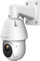 Amcrest 4K (8MP) Outdoor PTZ POE + IP Camera Pan Tilt Zoom (Optical 25x Motorized) Human and Vehicle Detection AI, Perimeter Protection, 328ft Night Vision POE+ (802.3at) IP8M-2899EW-AI