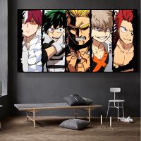 My Hero Academia Anime Cartoon Picture - Perfect For Kids Room, Living Room Wall Art Decor-โปสเตอร์ภาพวาดผ้าใบคุณภาพสูง