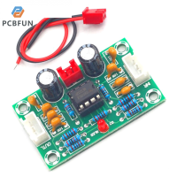 pcbfun แผงวงจรเครื่องขยายเสียงแรงดันไฟฟ้า Op-Amp XH-A902แผงวงจรโทน Ne5532โมดูลกว้าง5เท่า