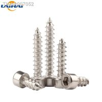 ◈✜  10/50pcs M2 M2.6 M3 M3.5 M4 304 A2-70 stainless steel Allen Hex Hexagon Socket Cap Head Self-tapping Screw Furniture Wood Screw