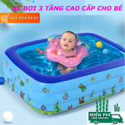 Ho Boi Tre Em, Hồ Bơi Cho Bé, Bể Bơi Cho Bé Sơ Sinh. Bể Bơi Phao Hình Chữ