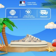 Giày MLB Playball Origin Mule Monogram màu Nâu Chính Hãng