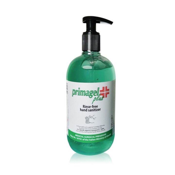 Primagel Plus Rinse Free Hand Gel (500ml) Lazada
