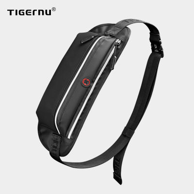 [Tigernu Official Store] T-S8125 กระเป๋าคาดเอว กระเป๋าคาดอก สำหรับผู้ชาย กันน้ำ มีกุญแจล็อคกระเป๋ากันขโมย กระเป๋าแฟชั่นผช