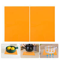 Chaoshihui 2PCS ซิลิโคน placemat silicone placemats non ทนความร้อน tablemat