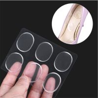 【hot】❆  quality Silicone Gel Soft Adhesive Antiskid Shoe Insole Insert Cushion Foot Heel Grips 6PCS