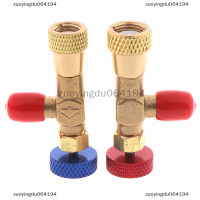 zuoyingdu064194 2pcs R410A R22อะแดปเตอร์ชาร์จไฟสำหรับ1 4 SAFETY Valve Service