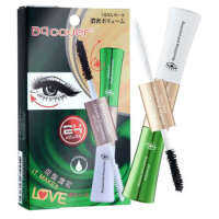 MM110 : BQ COVER Double Extension Mascara มาสคารา บีคิว 2 หัว บำรุงขนตา พร้อม ปัดขนตายาว กันน้ำ