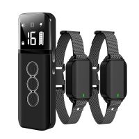 Rechargeable Waterproof Collar Bark Dog Pet Anti Remote Training Electric Collar Dog Electric Shocker Vibration Control