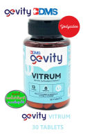 GEVITY Vitrum Multivitamin 30S ไวทรัม ผลิตภัณฑ์เสริมอาหาร 83214 EXP08/03/2025