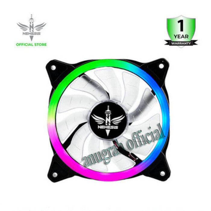 Fan Casing Gaming NYK Nemesis AURA RGB 12CM | Lazada Indonesia