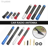 ❉  Universal Car Roof Antenna 3.5/8/12cm Carbon Fiber Screw Metal Radio Aerial Antenna with M3 M4 M5 M6 Screws Car Accessories