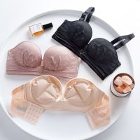 【YP】 Sutiã sem alças sensual invisível novo sutiã invisível armação bralette lingerie grossa costura antiderrapante