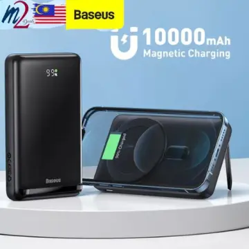 Shop Baseus 10000mah 20w Magnetic Bracket Wireless Fast Charge Power Bank  For Iphone online - Dec 2023