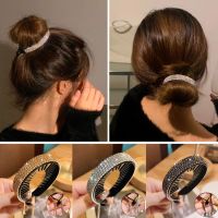 【Ready】Hair Maker Elegant Rhinestone Tassel Hair Accessories Ponytail Hair Bun Fixer For Ladies