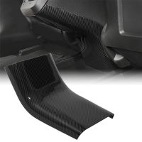 Matte Carbon Fiber For Tesla Model 3 Y Interior Armrests Box Rear Seat Anti-Kick Kickproof Protection Cover Model Y Accessories