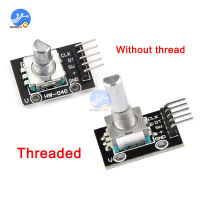 360องศาโรตารี Encoder โมดูลอิฐเซ็นเซอร์สวิทช์พัฒนา KY-040ด้วย Pins สำหรับ A Rduino 5โวลต์ HW-040เกลียว6มิลลิเมตร